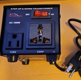 Ac-100 Simran 810128010818 Voltage Power Converter Step Up Down Transformer 110 Volt 220 10