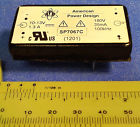 S10-s180 Sp7067c American Power Devices Dc To Converter Regulated Out In By