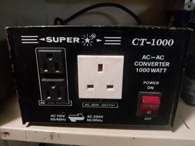 Ct-1000 Super Ac-ac Converter 1000 Watt Ac 110v 50/60hz