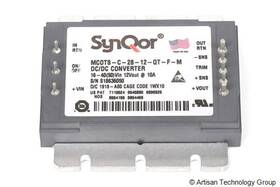 Mcots-c-28-12-qt-f-m Synqor Military Cots Dc-dc Converter
