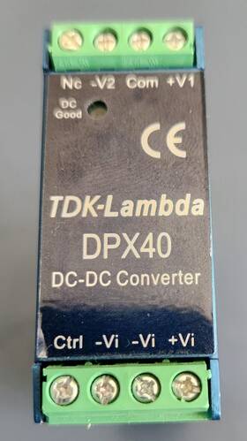 Dpx40-24wd15 Tdk-lambda Dc/dc Converter In 9.5-36vdc Out 1 /- 15v Or 30v 40w