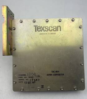 38395 Texscan Vtg 1967 Tbc-mds Legacy Microwave Down Converter Rare - Untested
