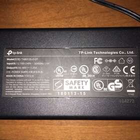 T480125-2-dt Tp-link Power Adapter Charger 48vdc 1.25a 5.5mm Plug With Line Cord