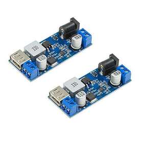 U6223 Uctronics 3pcs Dc-dc 12v To 5v 5a Step-down Converter Usb Buck Dc 9v-36v