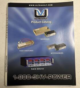 40a24-n30 Ultravolt / Advance Energy High Voltage Dc-dc Converter 24v Input -40kv Output 30w Used
