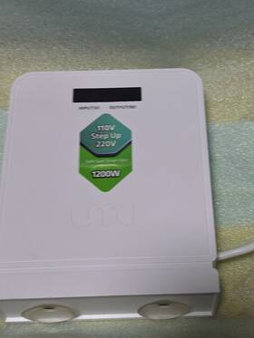 Lx-1200 Umi 1200w Step Up Voltage 110v To 220v Converter Heavy Duty Power Transforme