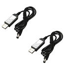Usb-5v-dc-male-5.5-2.1-12v-0.8a-3ft-2x Obd Innovations 2x Pk
