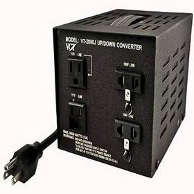 Vt-2000j Vct 894076000855 Japan 100 Volt To Usa 110 Voltage Converter Transformer 20