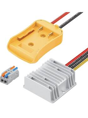 Vibit 726084670488 20v To 12v Step-down Converter For Dewalt Battery Dc Power Adapter Volta