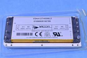 V24a12t400bl2 Vicor Isolated Dc/dc Converter Power Supply 1 Output 12v 33.33a 18v - 36v Input