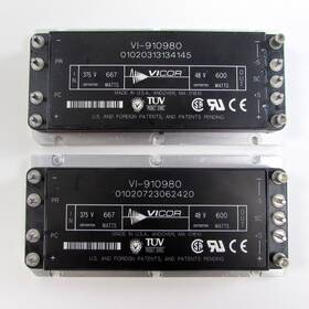 Vi-910980 Vicor Lot Of 2 - Used Igbt Power Module Series Dc-dc