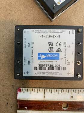 Vi-j10-exs Vicor Vi-j10-ex/ Vi-j10-ex S Isolated Dc-dc Converter 24 To 5 V 75w Used Tested