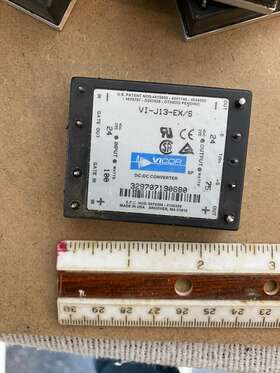 Vi-j13-exs Vicor Vi-j13-ex/s Vi-j13-ex S Isolated Dc-dc Converter 24 To V 75w Used Fully Tested