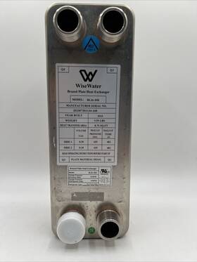 Bl26-30d Wisewater Brazed Plate Heat Exchanger Threaded Connectors