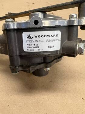 N-51a Woodward Propane Converter Regulator