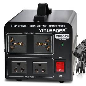 1000w Yinleader 431277851927 Voltage Converter Transformer 110v To 220v Or 1000 Watt S