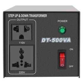 Us-dt-500va Yinleader Step Up And Down Voltage Transformer Power Converter With Us Cord Co