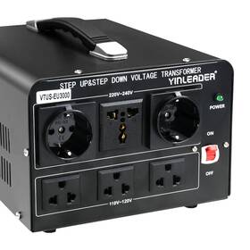 Us-f-3000p Yinleader 3000w Voltage Converter Transformer 110v To 220v Step Up/down C