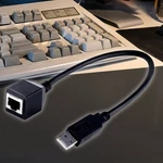 RJ45 To Usb Converter V1.0 Cable For Ibm Model Terminal Keyboards. Fixed Price $22.99.