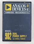Analog Devices 902 Dual Power Supply +/- 15VDC/100MA Model Base Untested. Fixed Price $32.36.
