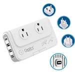 Ceptics Voltage Converter, 220V To 110V, Type H, C,. Fixed Price $44.99.