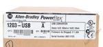 Allen Bradley 1203-USB Surplus Sealed/ Converter 1203USB. Fixed Price $416.99.
