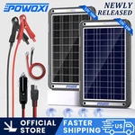 Powoxi Upgraded Mppt 12W/15W 12V Solar Battery Trickle Charger & Maintainer-new. Fixed Price $71.99.