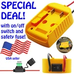 Diy Battery Adapter Power Compatible With Dewalt 18V/20V Max Holder Dock. Fixed Price $8.99.
