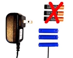 Aaa Battery Eliminator Power Adapter 4.5 V Dc Replace 3 Batts W/ac Wall Pwr. Fixed Price $54.95.