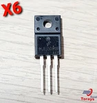 6PCS MJE13009F T0-220F Transistor 12AMP Bipolar High Voltage Npn. Fixed Price $14.23.