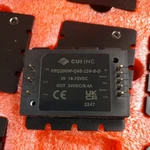 New, Cui Inc. PRQ200W-Q48-S24-B-D Dc Converter 24V 202W. Fixed Price $245.00.