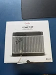 Fender The Newport Portable Bluetooth Speaker Black/silver With Power Cable. Fixed Price $190.00.