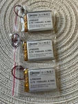 Lot Of Eemb LP603449 Rechargeable Lithium Polymer Battery 3.7V 1100MAH 4.1WH. Fixed Price $24.10.