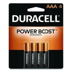 Duracell Power Boost Coppertop Alkaline Aaa Batteries, 4/PACK. Fixed Price $15.81.