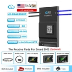 Jk Smart Bms 8S-24S 24V-72V 200A Battery With 2A Active Balance BT/RS485 Lot. Fixed Price $169.19.