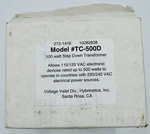 Hybrinetics Inc. TC-500D Step Down Transformer New 500W. Fixed Price $49.99.
