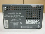 Lambda LRS-54-24 Regulated Dc Power Supply 5.4A (untested). Fixed Price $63.00.