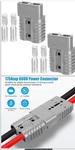 2PCS 175 Amp 600 Volt 1/0 Awg Battery Power Connector - Contact Gray. Fixed Price $17.88.