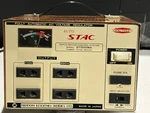 Dactron ST500W Stac Full Automatic Voltage Regulator 110/220V Japan Vtg. Fixed Price $69.95.