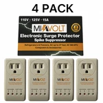 4 Pack 1800W Voltage Brownout Appliance Surge Protector 3-YEARS Warranty. Fixed Price $54.99.