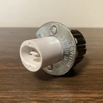 Leviton Lamp Holder-(sold As Lot Of 4)/SNAP-IN-P/N: 3ZL08-NEW. Fixed Price $20.00.