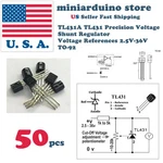 50PCS TL431ACL Adjustable Precision Shunt Regulator TO-92 Ic 2.5 36V. Fixed Price $9.10.
