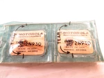 Pack 2N930 Motorola Bipolar Junction Transistor, Npn Type, TO-18. Fixed Price $14.99.