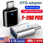 Led Usb-c 3.1 To Usba Female Adapter Converter Otg Type Android Phone Lot. Fixed Price $67.99.