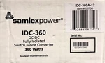 Samlex Power Idc 360A 12 Watt Dc-dc Isolated Switch Mode Converter. Fixed Price $250.00.