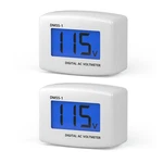 Drok Electric Voltage Testers 2PCS Ac 80-300V Lcd Display Flat Plug Voltmeter. Fixed Price $18.22.