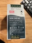 Trendnet Meanwell Industrial Din-rail Power Supply 240W TI-S24048 SDR-240-48. Fixed Price $109.99.