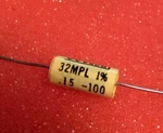 25X .15MFD 100VDC Polypropylene Wesco Axial Capacitor .15UF 1% 32MPL1503F-1. Fixed Price $39.99.