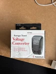 Radio Shack 273-1426 85W Watt Foreign Travel Voltage Converter European 2-PIN. Fixed Price $5.50.