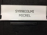 SY89833LMI Micrel Clock Fanout Buffer 4-OUT 1-IN 1:4 16-PIN Qfn Smd Pieces. Fixed Price $16.80.